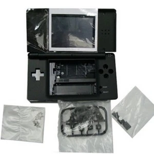 Carcasa recambio Nintendo DS Lite negra para reparación y tunning