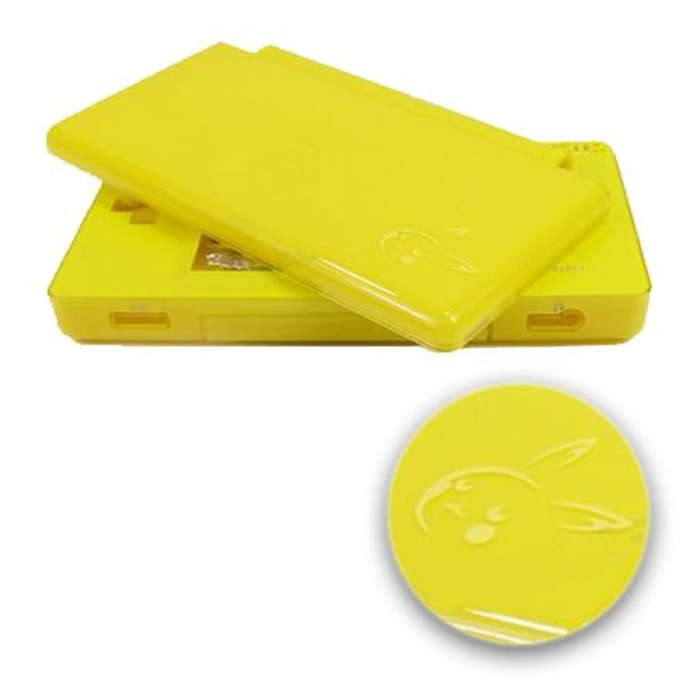 Carcasa recambio Nintendo DS Lite Pikachu para reparación y personalización
