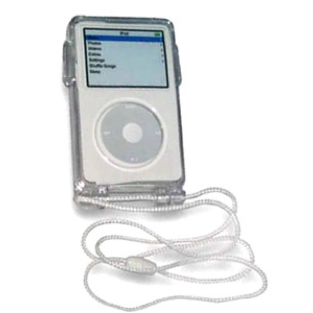 Carcasa transparente para iPod Video: protección y acceso fácil
