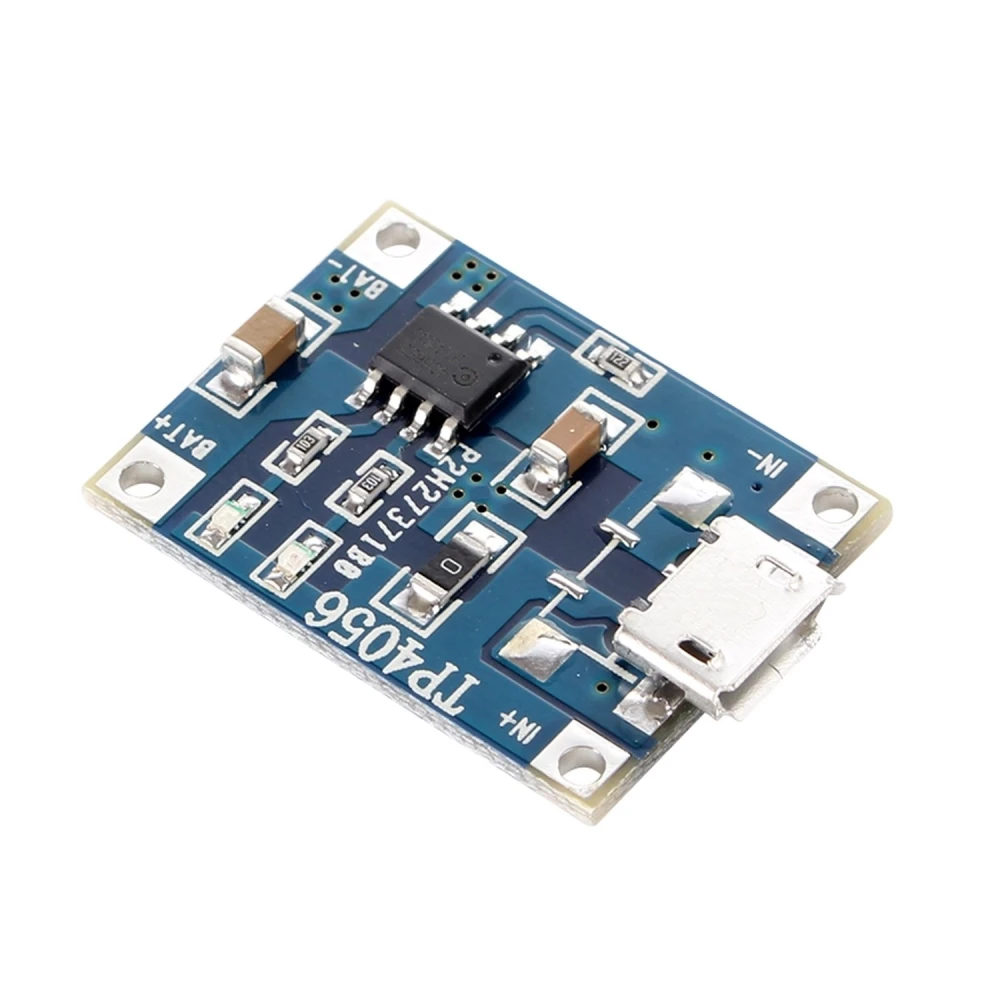 Cargador micro USB para baterías de litio TP4056 5V 1A para proyectos Arduino