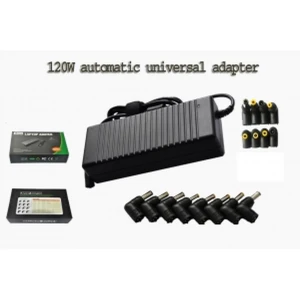 Cargador universal para portátiles 60w a 120w compatible con múltiples marcas