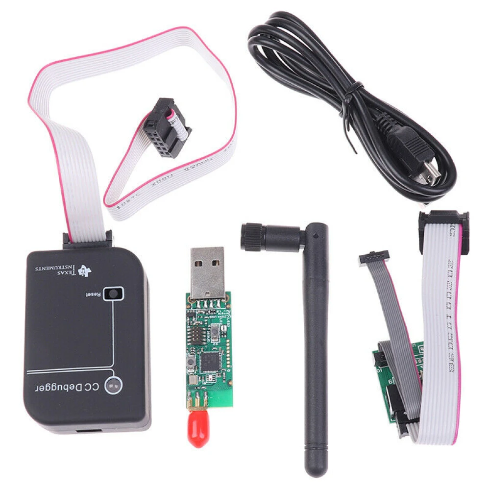 CC Debugger Zigbee Programador CC2531 para Simulación y Análisis de Protocolo