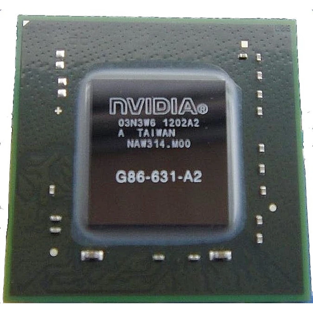 Chipset gráfico G86-631-A2 nuevo y reboleado sin plomo de AMD