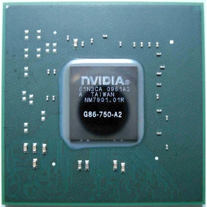 Chipset gráfico G86-750-A2 sin plomo nuevo y reboleado AMD