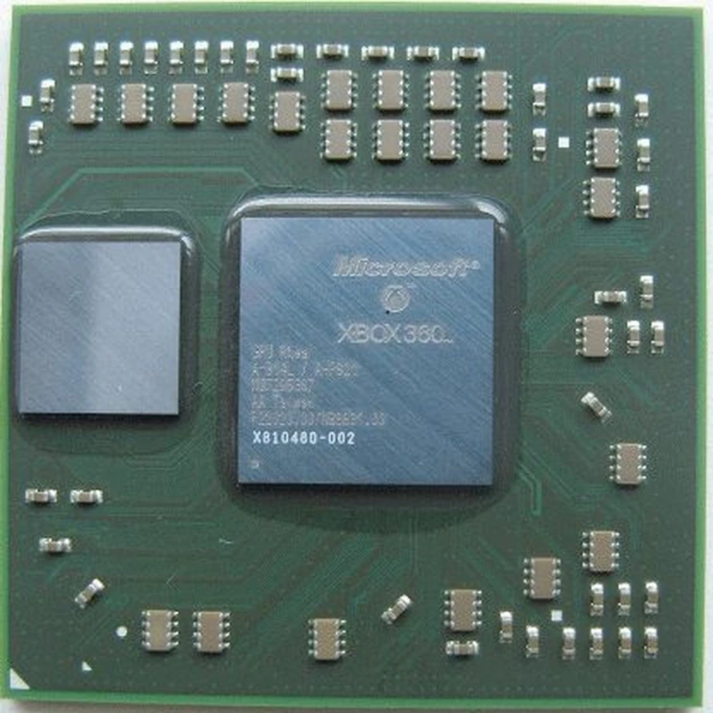 Chipset gráfico Xbox X810480-002 reboleado sin plomo para reparación Xbox 360