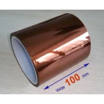 Cinta adhesiva Kapton 100mm resistente al calor para soldadura y reparación