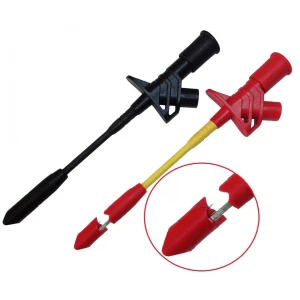 Clips aislados automoción para chequeo de cableado con conexión tipo banana