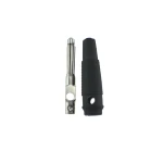 Conector Banana 4mm Negro BP4526 de Satkit para cables de medición