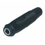 Conector banana hembra 4mm negro BS4506 para instrumentos de medición