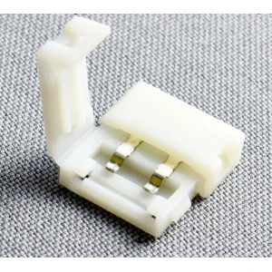 Conector LED 2 Pin 10mm 5050 para Tiras LED - Unión sin Soldar