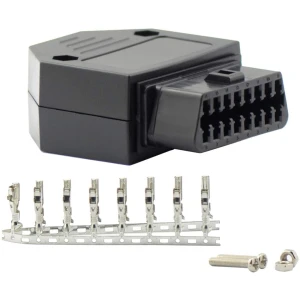 Conector OBD2 Hembra Universal para diagnóstico y reparación de vehículos