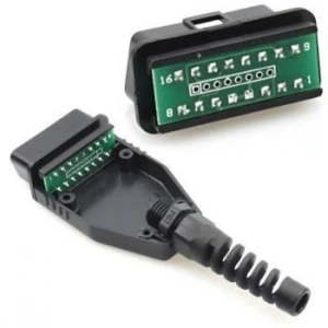 Conector OBD2 Macho 16 Pin para Diagnóstico Automotriz Konnwei