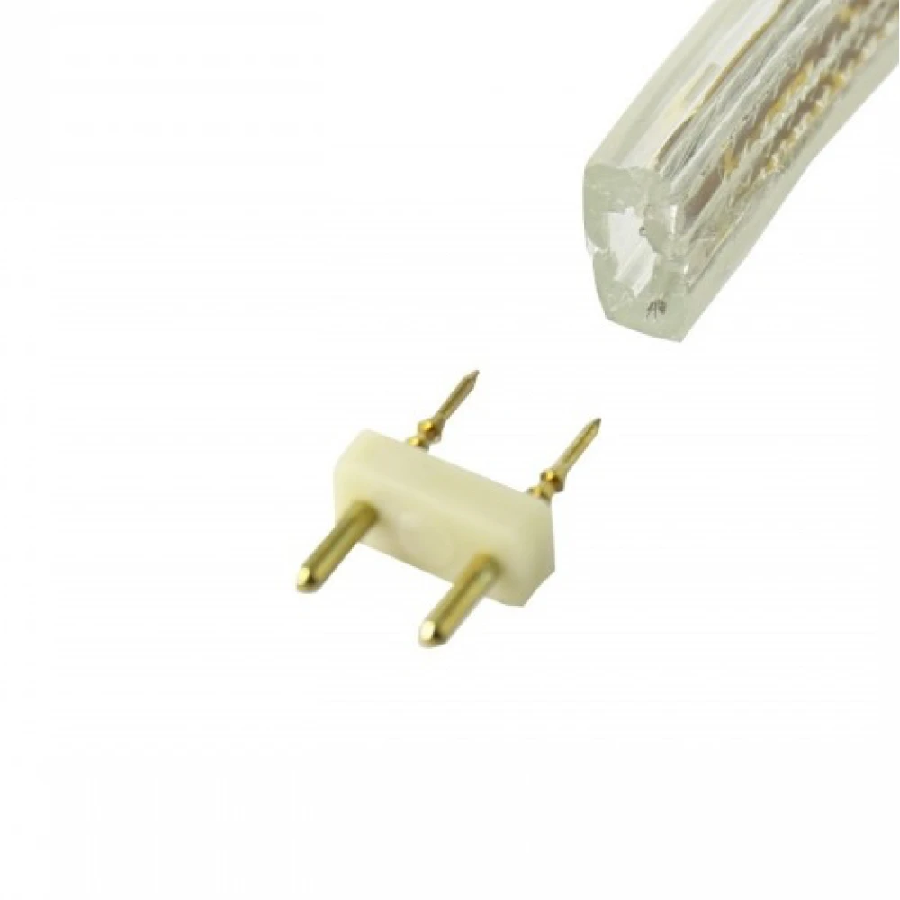 Conector Tira Led Smd5050 220v 14mm para conexiones fiables en tiras led