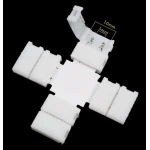 Conectores de Clip LED Forma-X 10mm 2Pin 5050 RGB para Tiras LED
