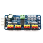 Controlador servos 16 canales PCA9685 de 12 bits PWM I2C compatible Arduino