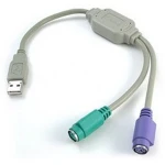 Conversor USB a PS/2 para teclado y ratón - Adaptador satkit