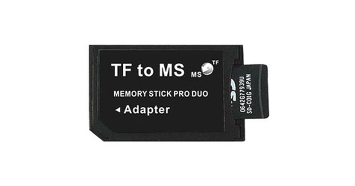 Convertidor Microsd a Memory Stick Pro Duo PSP - Adaptador Compatible ...