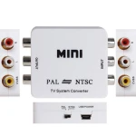Convertidor PAL a NTSC bidireccional para TV - Adaptador de formato de video