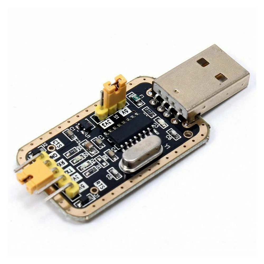 Vista del módulo CH340G USB a TTL para Arduino