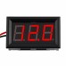 Voltímetro digital vermelho 3,5 V - 30V indicador tensão de bateria diodo EMISSOR de luz downlights Voltmeters  2.70 euro - satkit
