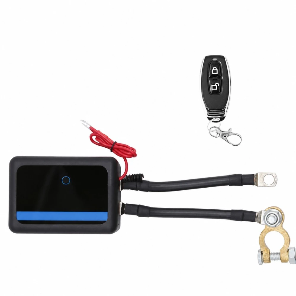 Desconectador de Batería Coche 12V Terminal Cortacorrientes Universal Antirrobo