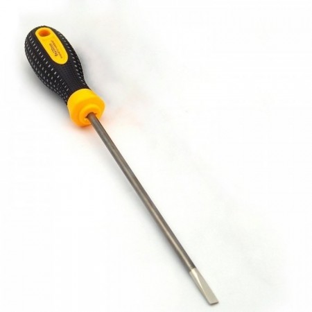 Slotted screwdriver size 6MMX200MM magnetic Tools for electronics  1.40 euro - satkit