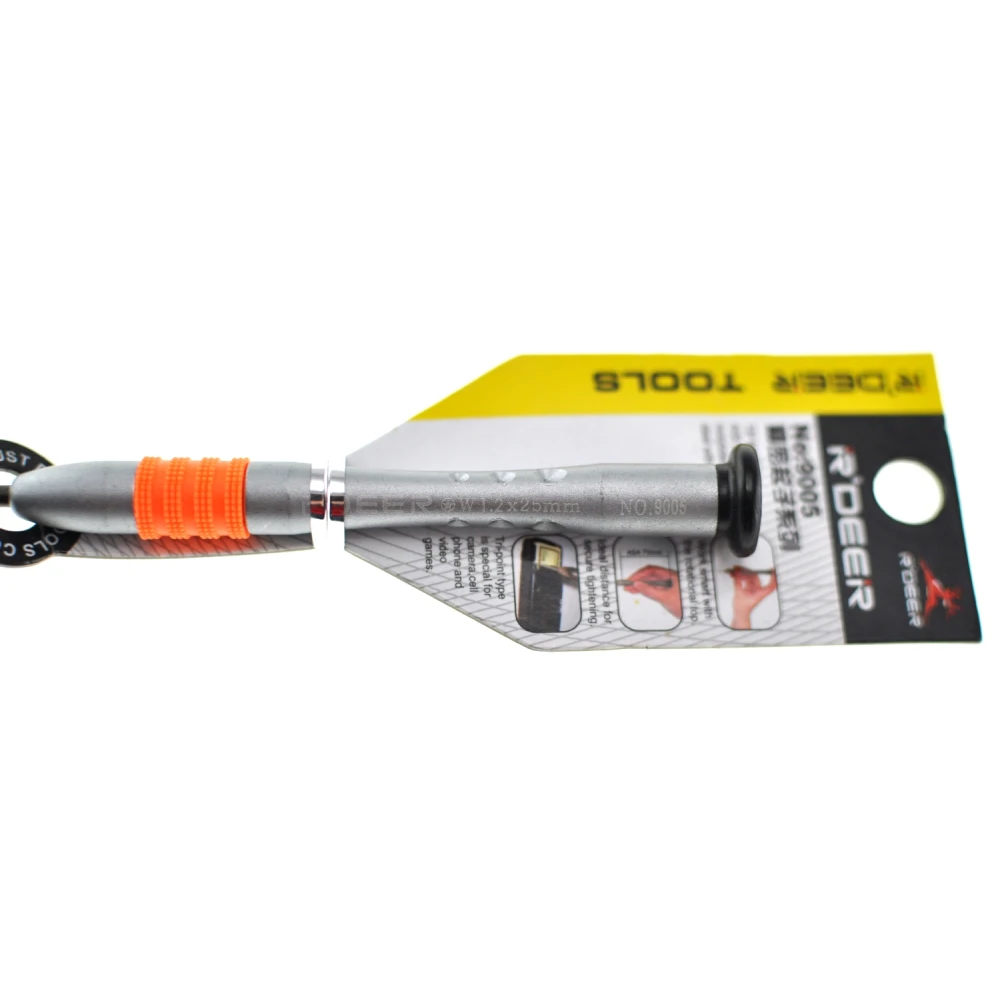 Vista lateral del destornillador pentalobe para MacBook Air Pro