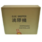 Vista frontal del dispensador semiautomático pasta de soldar Mlink