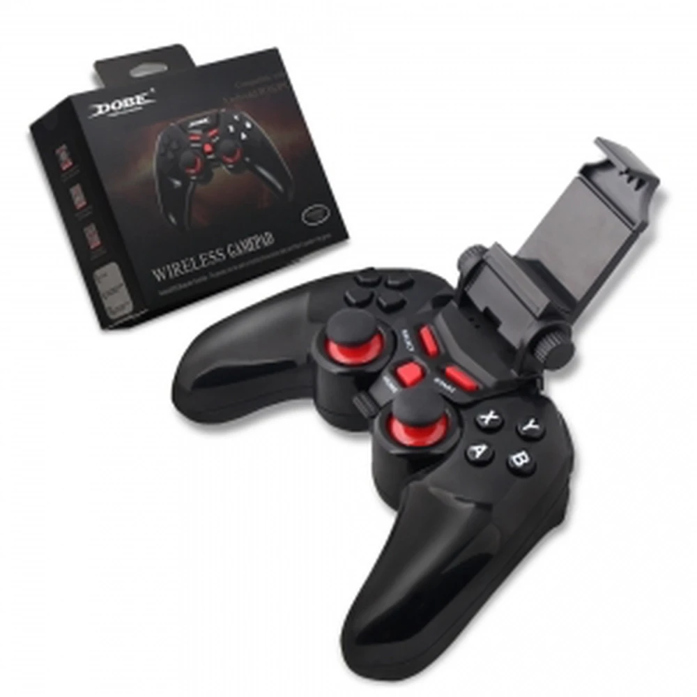 Dobe Ti-465 Gamepad inalámbrico Bluetooth 3.0 con soporte para teléfono móvil