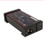 Vista frontal del DPA5 Escáner Adaptador de Protocolo para Camiones Pesados