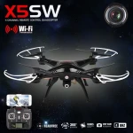 Drone Syma X5SW con cámara HD y wifi - Negro Quadcopter 4CH 6Axis Gyro