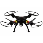 Drone Syma X8W con cámara HD y wifi - Quadcopter Negro 2.4GHz 4CH 6Axis Gyro