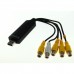 EasyCap USB Video Capture Adapter 4 Chanels (video survillance) PC COMPUTER & SAT TV  6.00 euro - satkit