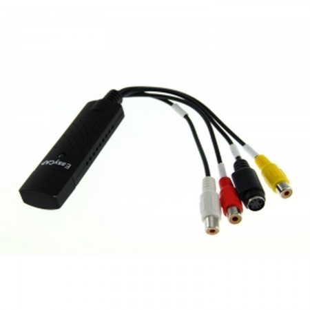 EasyCap USB Video Capture Adapter kompatibel mit Windows XP/VISTA/7/8/8 PC COMPUTER & SAT TV  7.00 euro - satkit