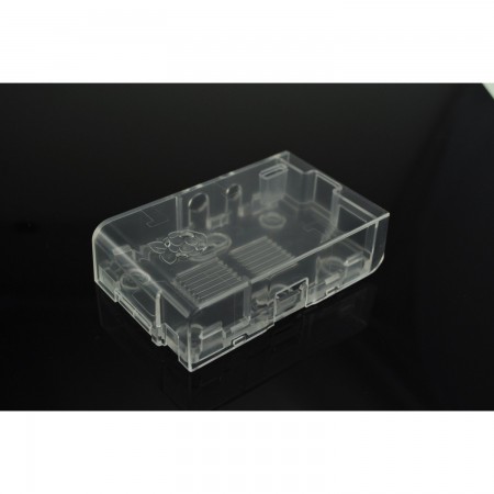 Caja plastico transparente Raspberry Pi transparente (compatible modelos A y B) RASPBERRY PI  4.90 euro - satkit