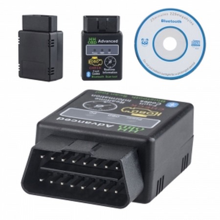 ELM327 V2.1 HH OBD 2 OBDII Car Auto Bluetooth Diagnostic Tool Interface Scanner CABLES OBDII COCHE  5.99 euro - satkit