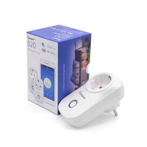 Enchufe Inteligente Sonoff S20 - Wifi Smart Plug EU para control móvil
