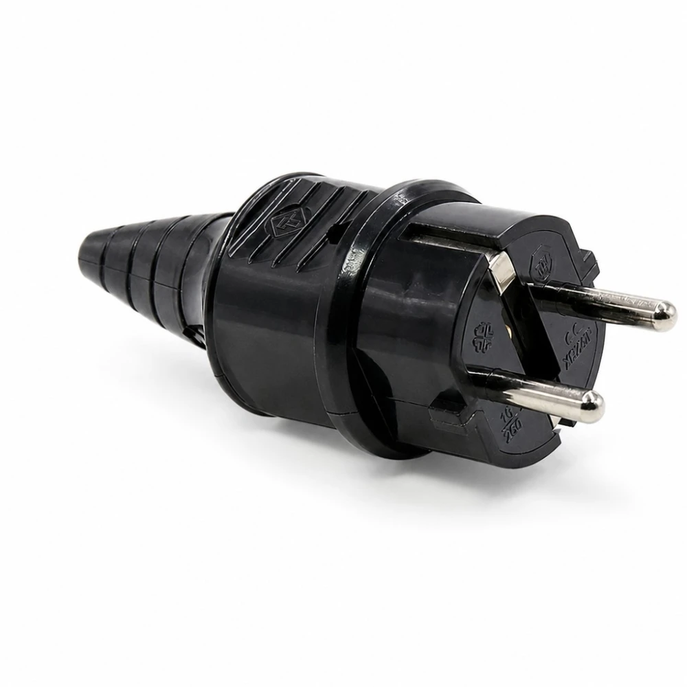 Enchufe SCHUKO Desmontable 16A 250V Tipo F Alemán Europeo Reparación Industrial