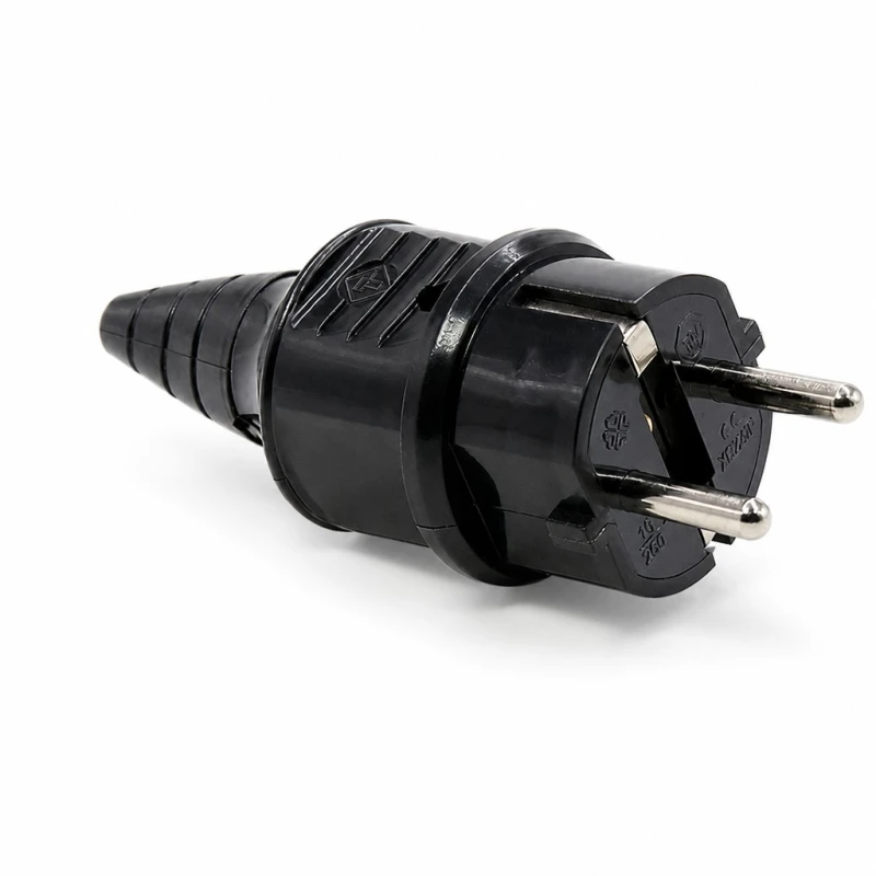 Enchufe SCHUKO Desmontable 16A 250V Tipo F Alemán Europeo Reparación Industrial