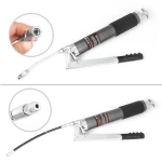 Engrasadora Manual 600ml con Bomba de Engrase y Manguera de Alta Presión