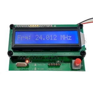 Equipo para comprobar y medir cristales de cuarzo (30 kHz a 20 MHz)