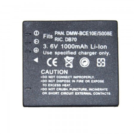 Batería compatible  PANASONIC CGA-008E/BCE10E PANASONIC  3.17 euro - satkit