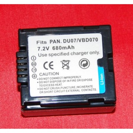 Batería compatible  PANASONIC DU07/VBD070 PANASONIC  2.38 euro - satkit