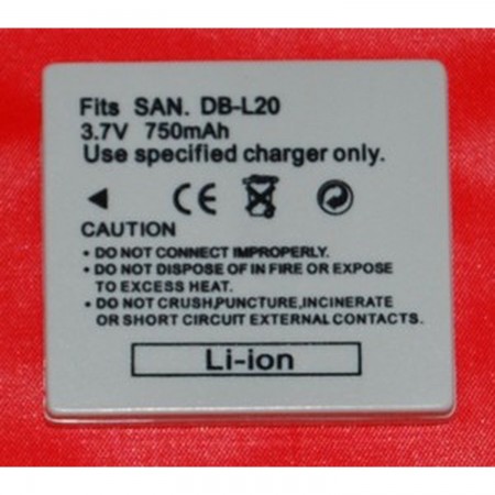 Bateria compatível SANYO DB-L20 SANYO  1.44 euro - satkit