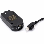 Escáner Diagnóstico HEX-V2 VCDS V25.3 ATMEGA162 Compatible VW Audi Seat Skoda 1996-2017