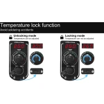 Estación de soldadura digital Mlink S1 60W con display LED y bloqueo de temperatura