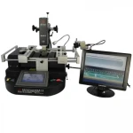 Estación Reballing Dinghua DH-B1-C con control táctil y tres calentadores independientes