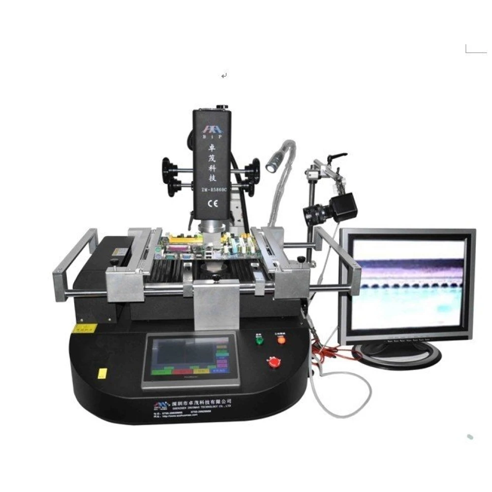 Estación reballing Zhuomao ZM-R5860C: precisión y tecnología avanzada para BGA