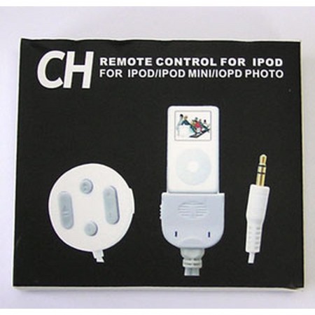 Remote control for iPod, iPod photo  and iPod mini IPOD ANTIGUOS  4.95 euro - satkit