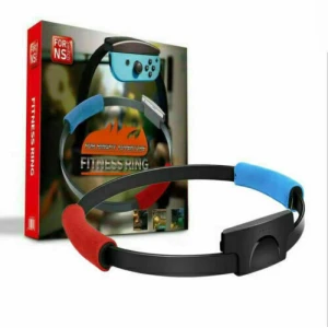 Fitness Ring para Nintendo Switch Joy-Con con Correa Deportiva Ajustable para Ejercicio